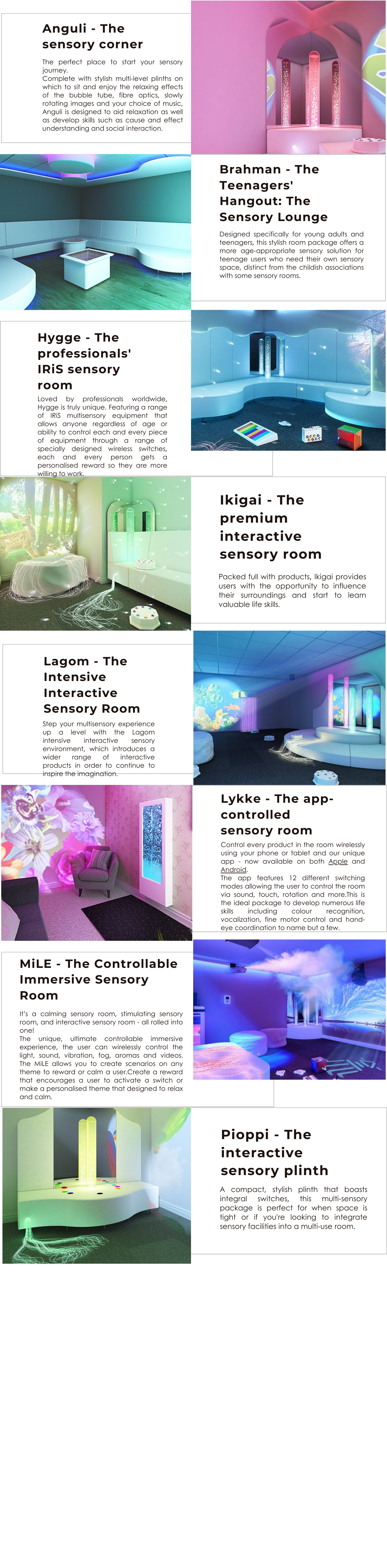 Calming Sensory Rooms